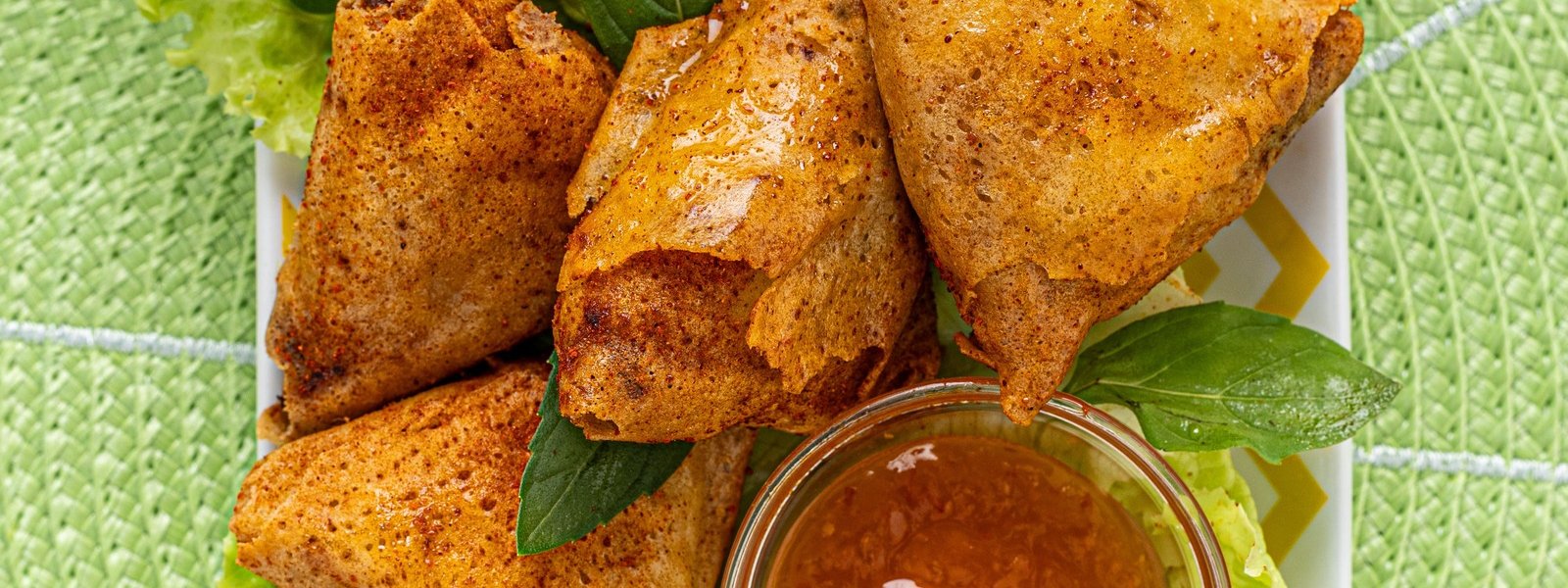 Samoussas au cari de légumes