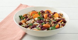 Salade de légumes secs